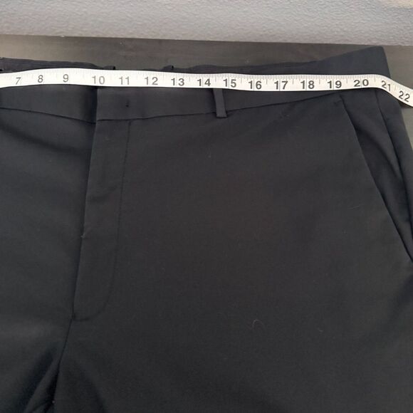 Alfani Black Dress Pants Men’s 40W 30L | Classic Stretch Slacks - Picture 4 of 7